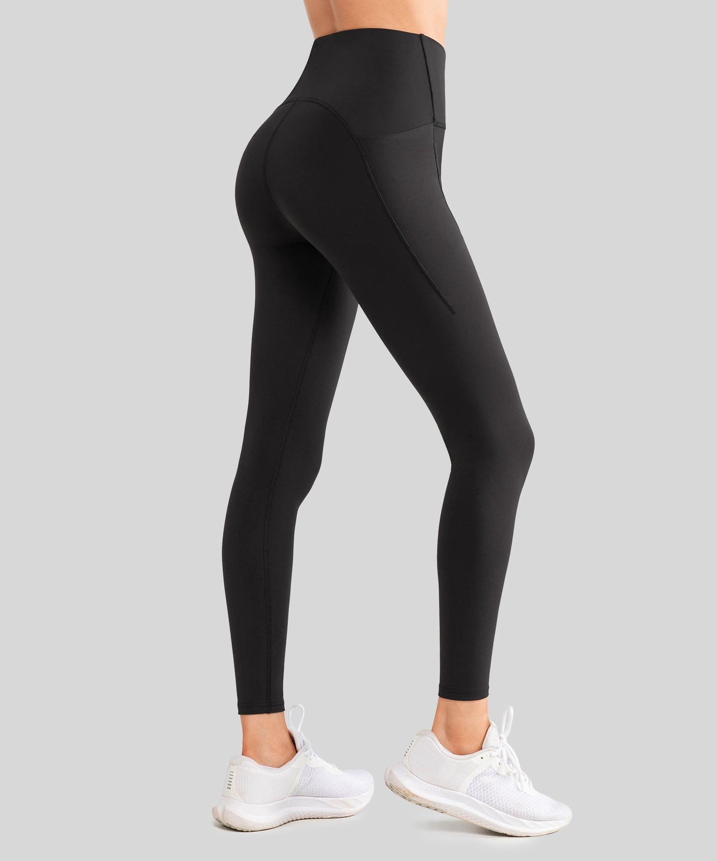 Sculpt Four-way Stretch Fleece Lined Leggings 26''| Women's High Support Leggings