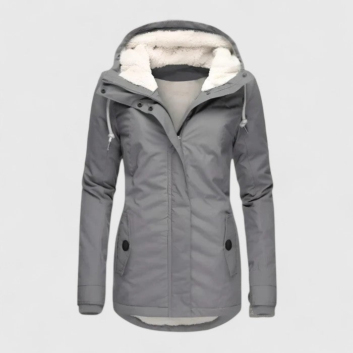 Seravia™ - Waterafstotend herfstjack met capuchon