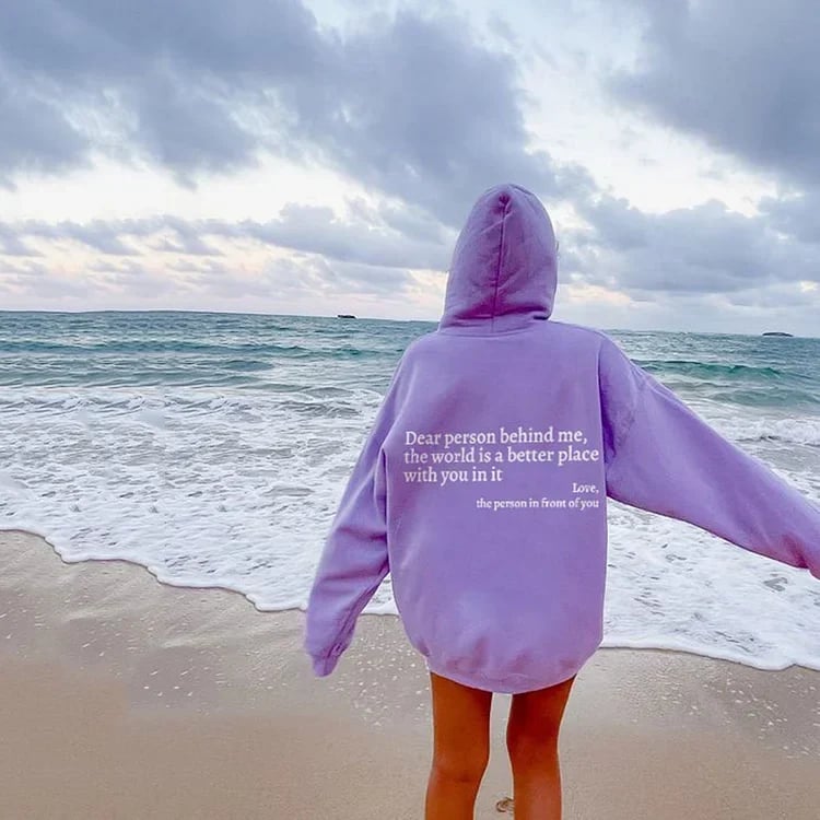 💝'Dear Person Behind Me' Sweatshirt🎉Buy 2 Save 10%