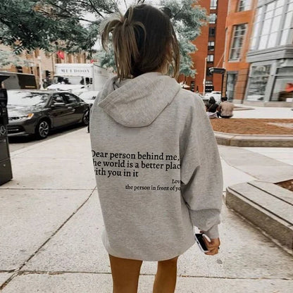 💝'Dear Person Behind Me' Sweatshirt🎉Buy 2 Save 10%