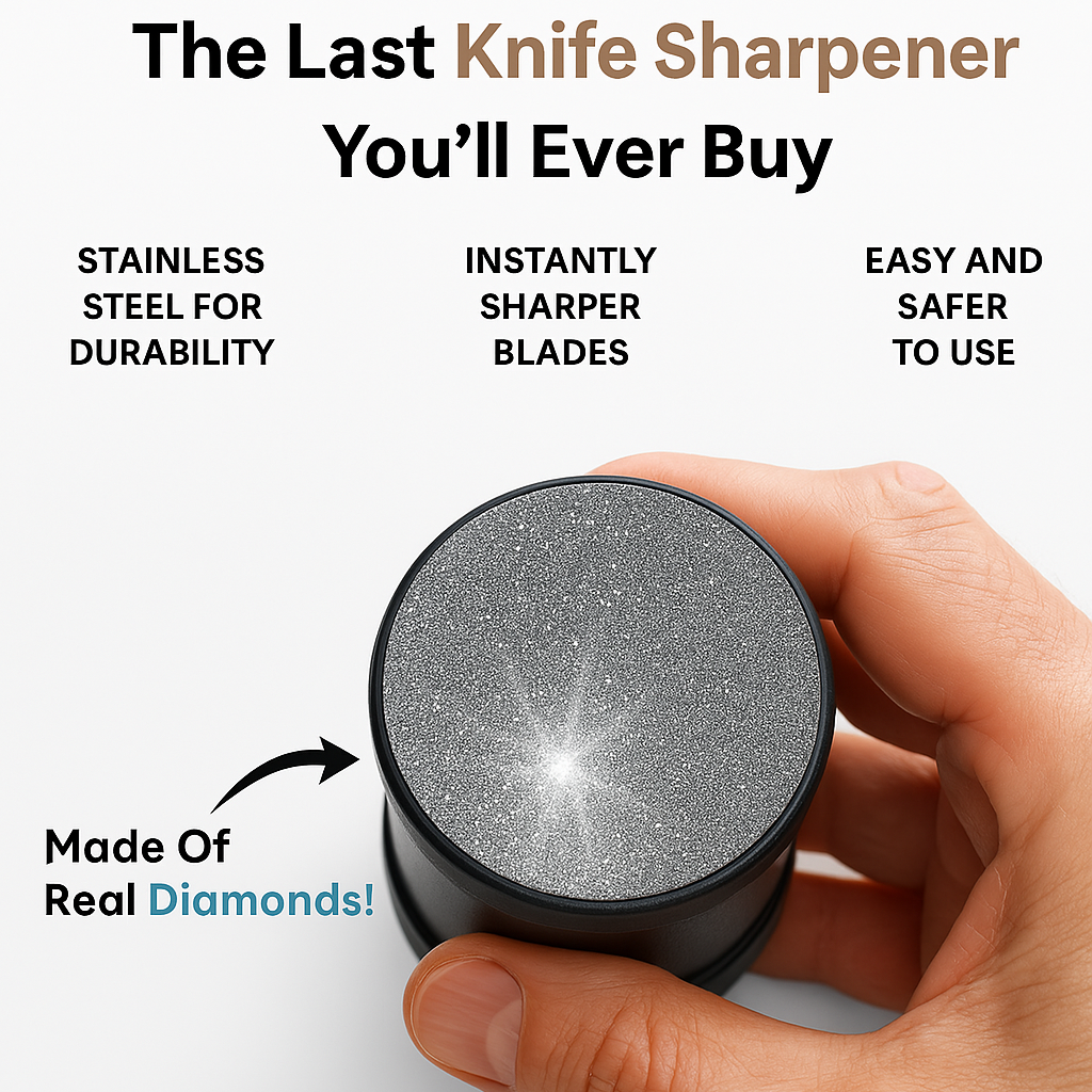 NOVARA DIAMOND ROLLING KNIFE-SHARPENER SET