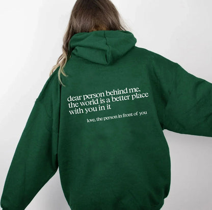 💝'Dear Person Behind Me' Sweatshirt🎉Buy 2 Save 10%