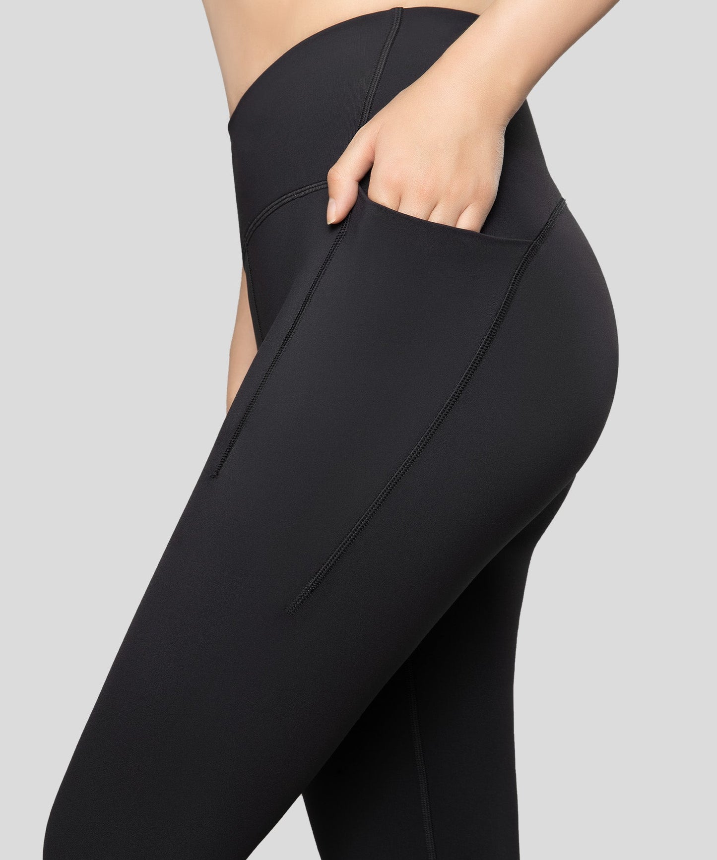 Sculpt Four-way Stretch Fleece Lined Leggings 26''| Women's High Support Leggings