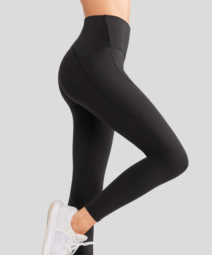 Sculpt Four-way Stretch Fleece Lined Leggings 26''| Women's High Support Leggings