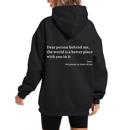 💝'Dear Person Behind Me' Sweatshirt🎉Buy 2 Save 10%
