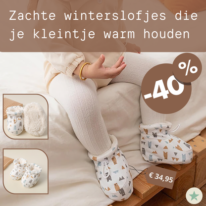 BabySherpa Walkers – Warme First-Steps Schoentjes