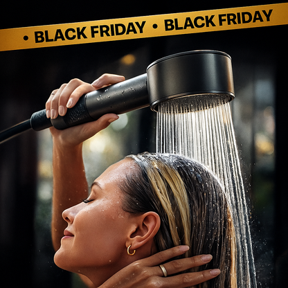 PureEdge Halo™ – Luxe Douchekop met Halo-Nevel & Gratis Scrub- & SoftClean