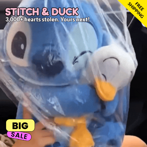 Fluffies™ Stitch Hugging Duck