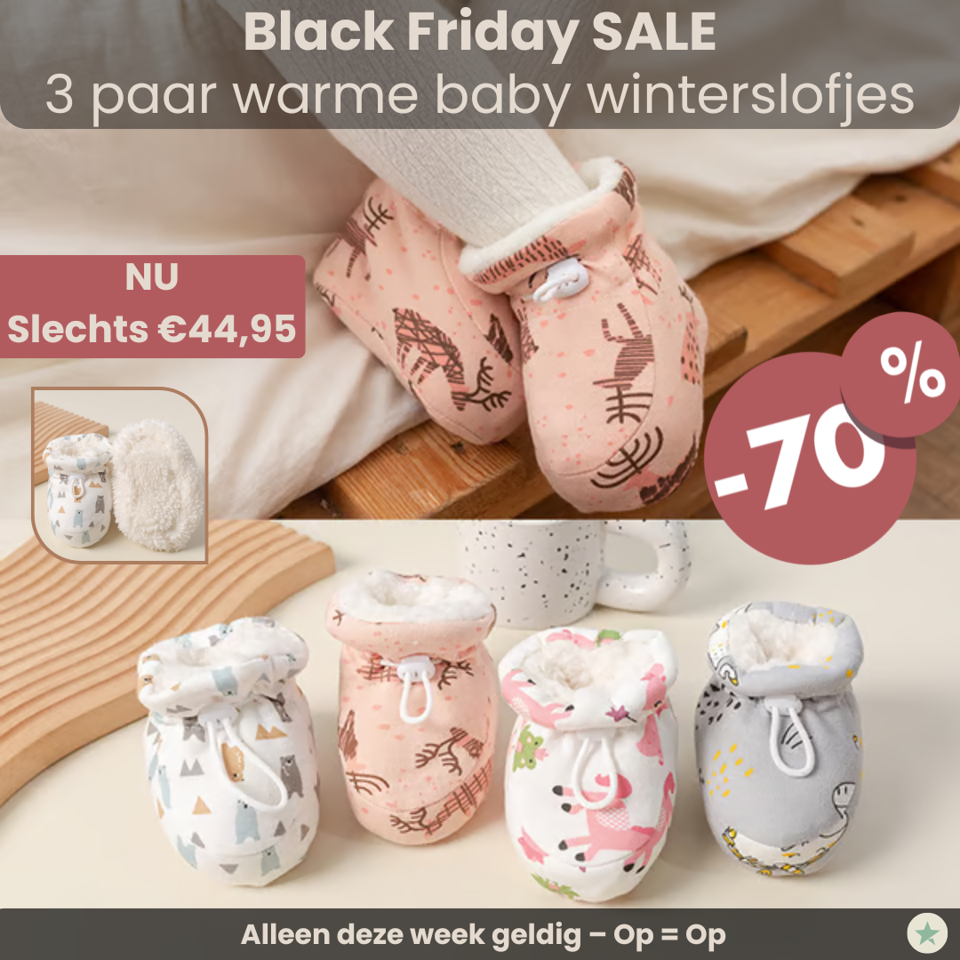 BabySherpa Walkers – Warme First-Steps Schoentjes