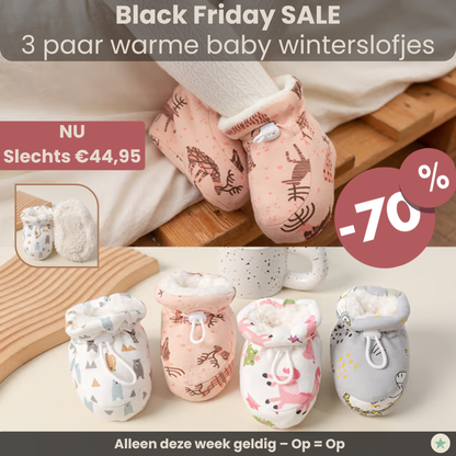 BabySherpa Walkers – Warme First-Steps Schoentjes
