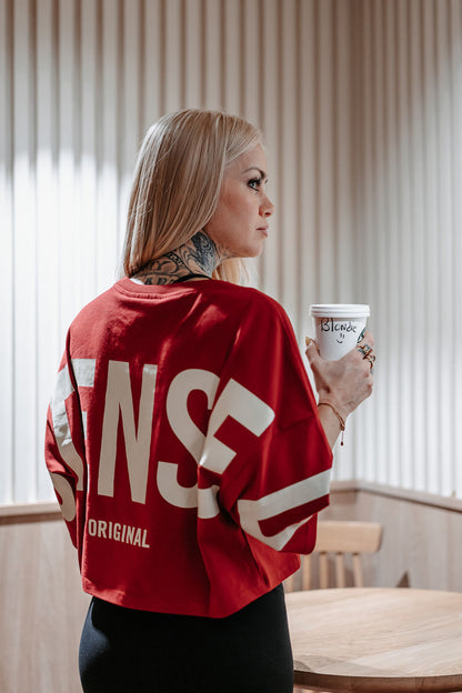 Crop top STENSED Oversize