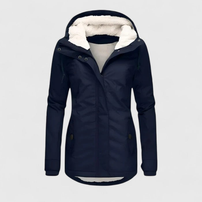 Seravia™ - Waterafstotend herfstjack met capuchon