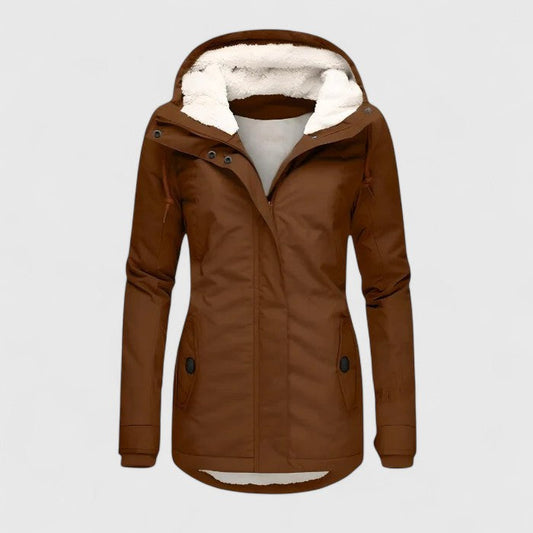 Seravia™ - Waterafstotend herfstjack met capuchon