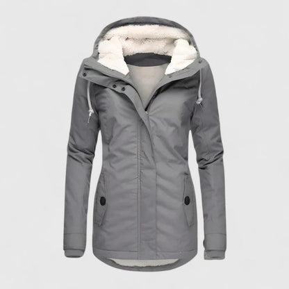 Seravia™ - Waterafstotend herfstjack met capuchon
