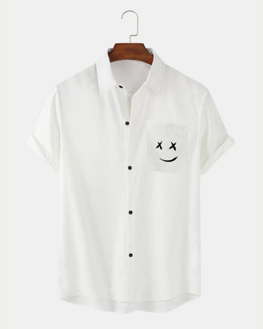 Dark Humor Pocket Shirt-Cotton Folk