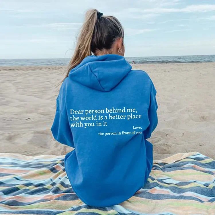💝'Dear Person Behind Me' Sweatshirt🎉Buy 2 Save 10%