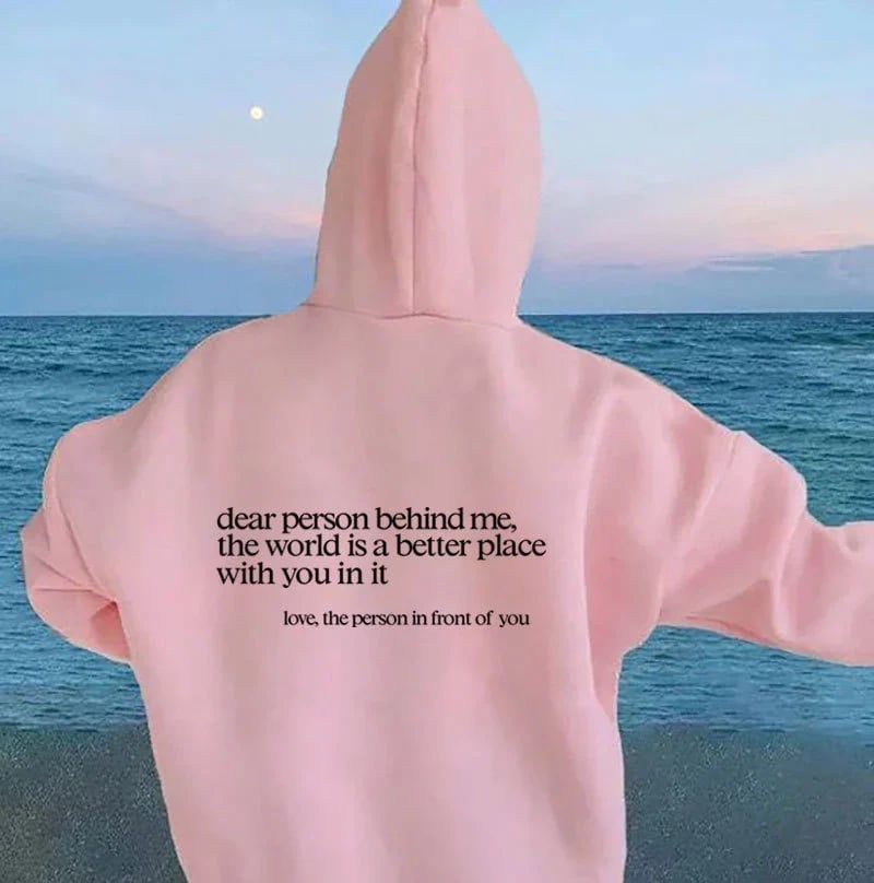 💝'Dear Person Behind Me' Sweatshirt🎉Buy 2 Save 10%