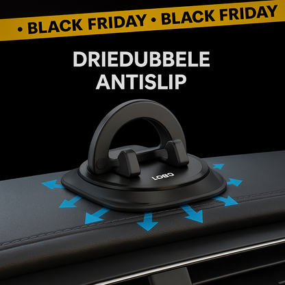 DashGrip™ Pro – Anti-Glij Navigatie & Telefoonhouder