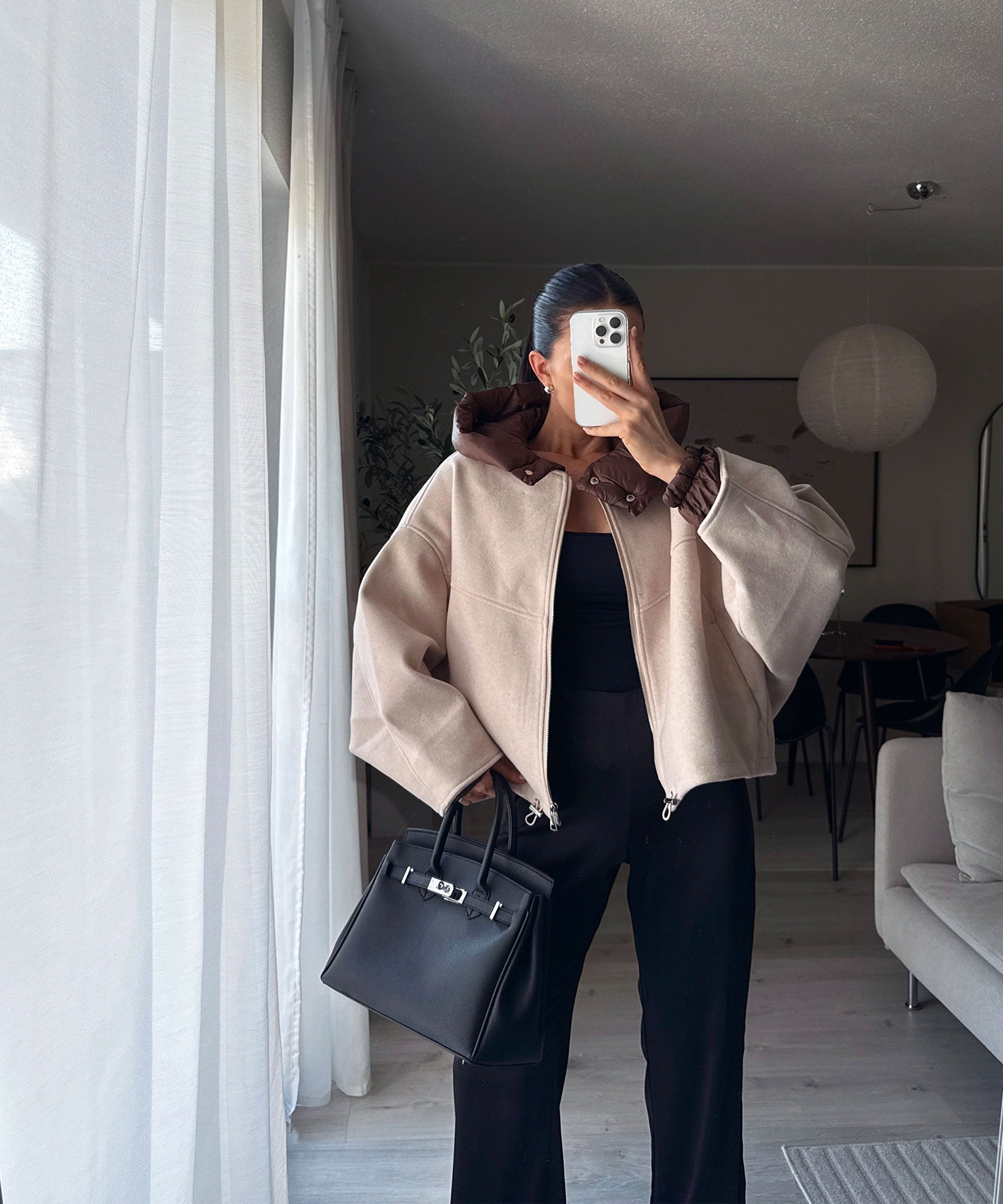 Jacke Filou Taupe Ladypolitan ♡