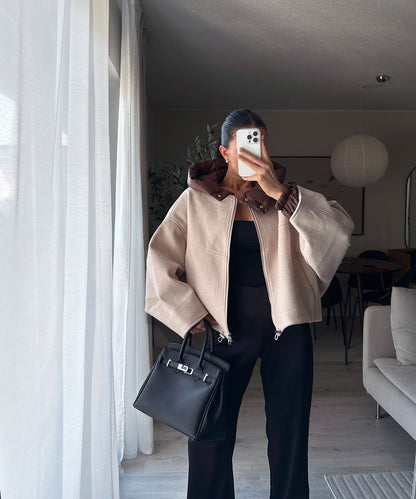 Jacke Filou Taupe Ladypolitan ♡