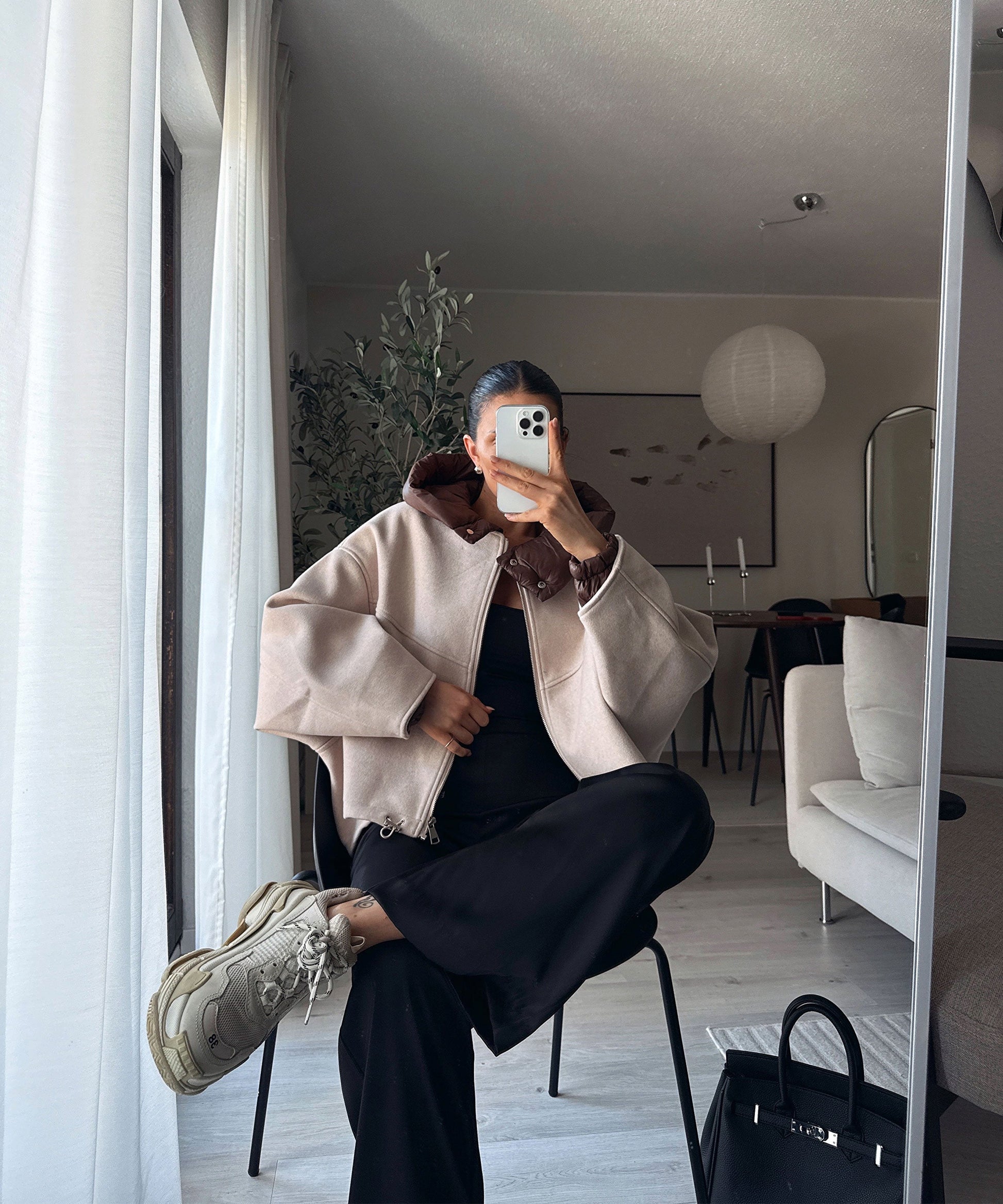 Jacke Filou Taupe Ladypolitan ♡