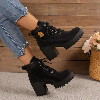 Aurora Lace-Up Boots