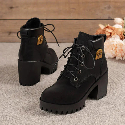 Aurora Lace-Up Boots
