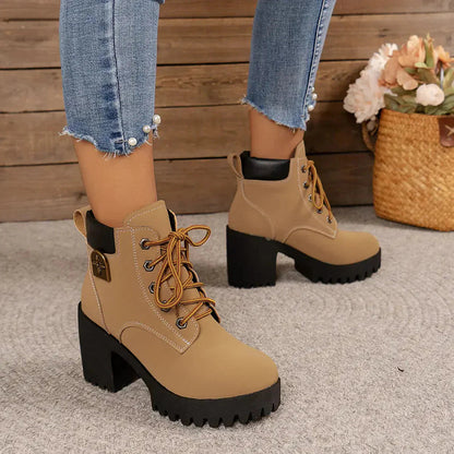 Aurora Lace-Up Boots