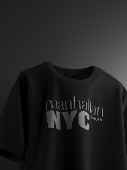 Summer In New York Boxy Fit Oversized T-Shirt [UNISEX] from FKAHUMANS | Premium Streetwear