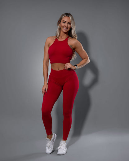 Bliss Leggings Red